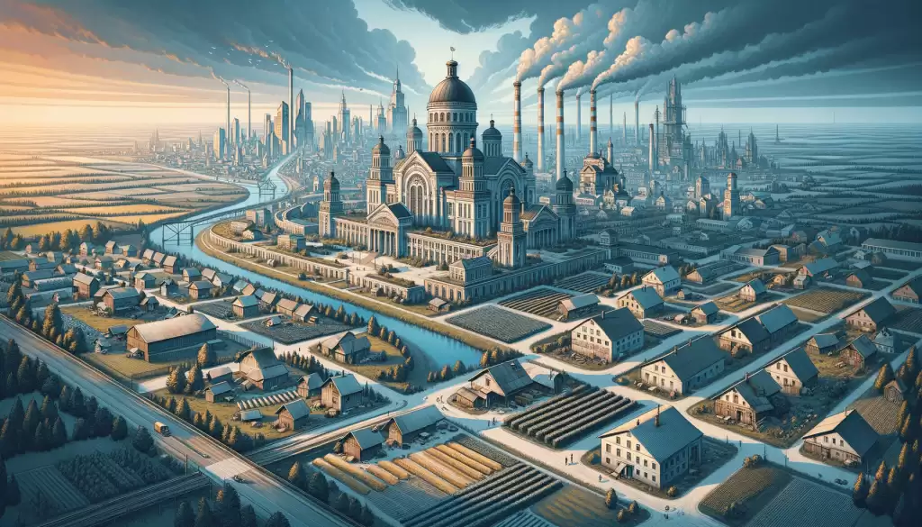 Буда-Кошелево глазами ИИ GPT